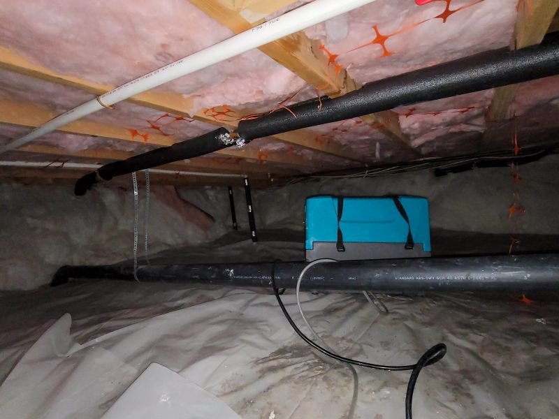 Sealed and Insulated Crawlspace